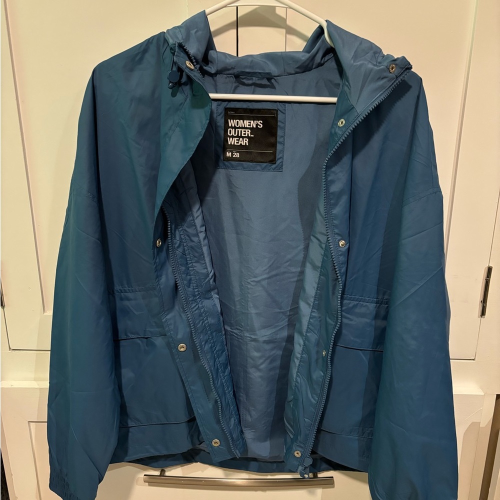 Blue Rain Jacket